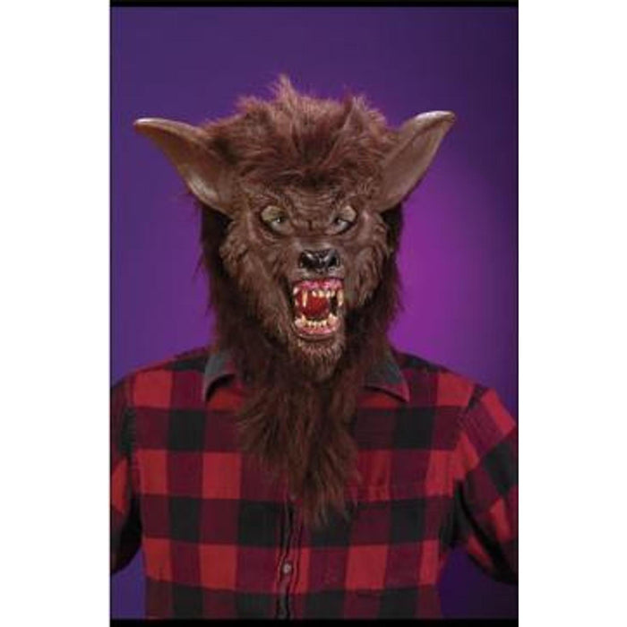 "Ferocious Fangs Brown Werewolf Action Figure"