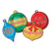 Festive 16" Christmas Ornament Cutouts (12/Pk)