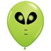 Festive Space Alien Party Favors - 100 Pack