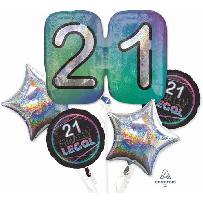 Finally 21 Holo Bouquet Package