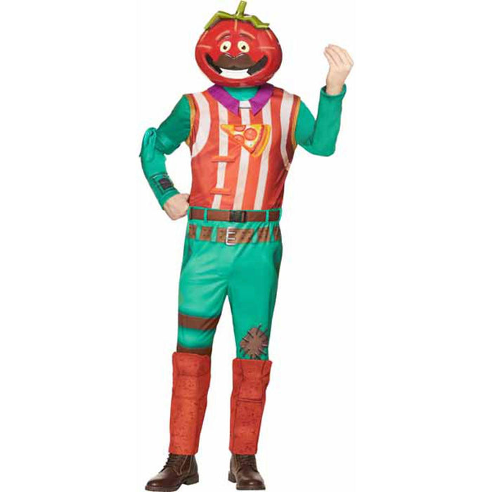 Fortnite Tomato Head Costume Adult Large