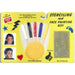 "Fun And Creative Face Paint Kit With Stencils"