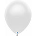 Funsational 12" Pearl White Balloon Pack (100/Bg)