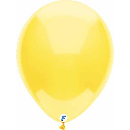 Funsational Yellow Latex Balloons (12", 100 Per Bag)