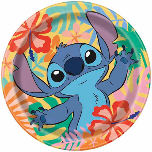 Lilo & Stitch 9-Inch Paper Plates, 8 Count