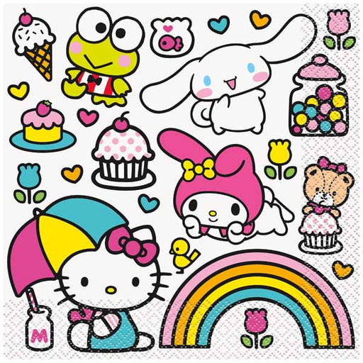 Hello Kitty Luncheon Napkins, 16 Pack