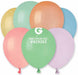 GEMAR 12" PASTEL AST MACARON #080 50/BAG