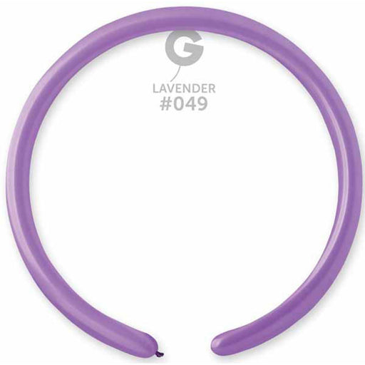 Gemar 160 Lavender Balloons - 50 Count