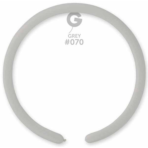 Gemar 160 Grey Balloons - Pack Of 50