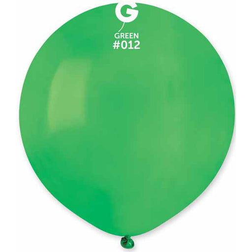 Gemar 19" Green Latex Balloons (25/Bag)