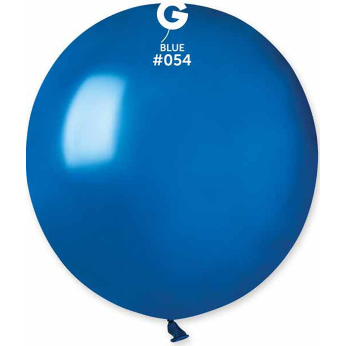 Gemar 19" Metallic Royalblue Balloons (25/Bg)