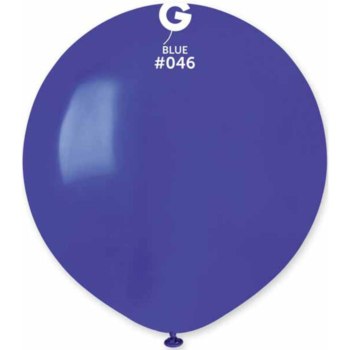 Gemar 19" Royal Blue #046 Balloons, 25-Pack
