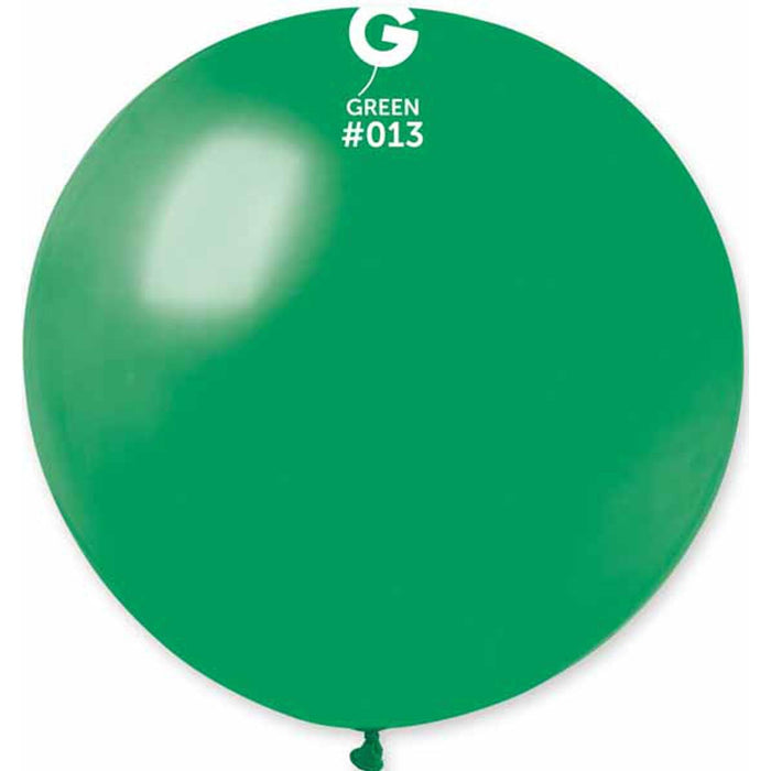 Gemar 31" Green Balloon #013 1/Bag.