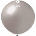 Gemar 31" Metallic Silver Balloon #038 1/Bag