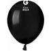 Gemar 5" Black Balloons - 100/Bag (#014)