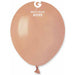 Gemar 5" Misty Rose Latex Balloons - Pack Of 100.