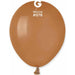 Gemar 5" Mocha Balloons - Pack Of 100