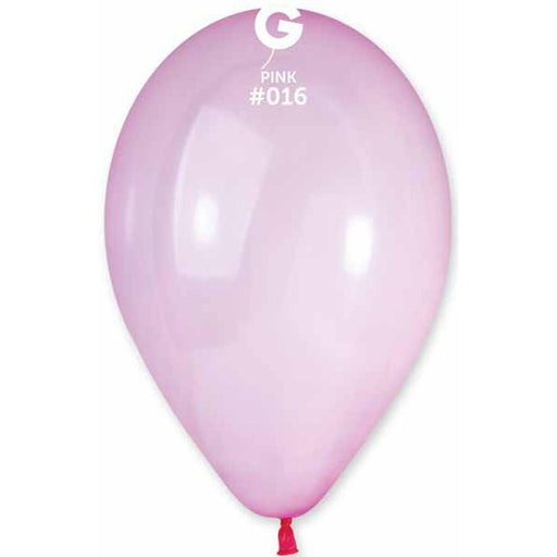 Gemar Crystal Pink Balloons 13" (50 Count) #016