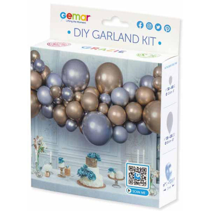 Gemar Garland Kit With 50 Balloons (3 Meters)