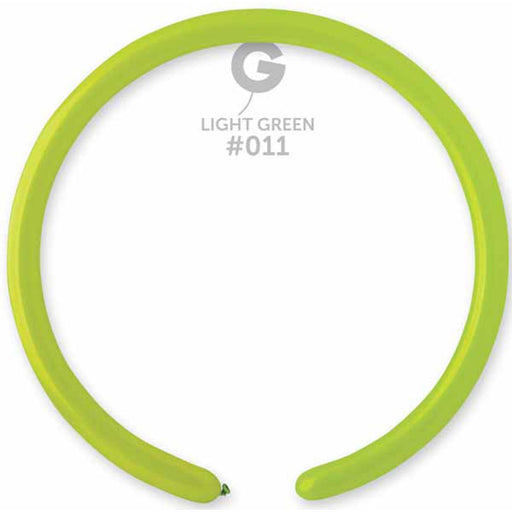 Gemar Light Green Balloons (50 Count)