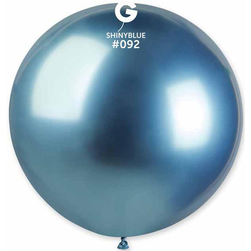 Gemar Shiny Blue #092 31" Balloon (1/Bag)