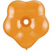 Geo Blossom 6" Orange Balloons (50 Count)