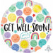 "Get Well Hpy Doodles Balloon Set"