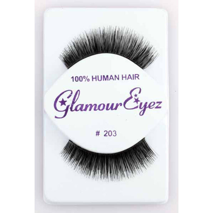 Glamour Eyez Lashes Black - Handmade, Reusable And Lightweight.
