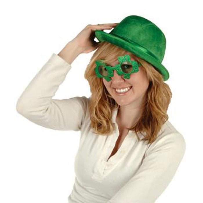 "Glittered Shamrock Frames For St. Patrick'S Day"