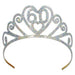 Radiant Celebration Glittered Metal 60 Tiara in Silver (1/Pk)