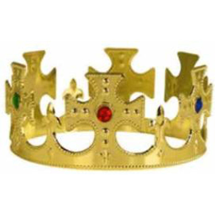 Gold Jewel King'S Crown.