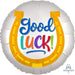 Good Luck Horseshoe - Xl 18" Round, S40 Pk Finish