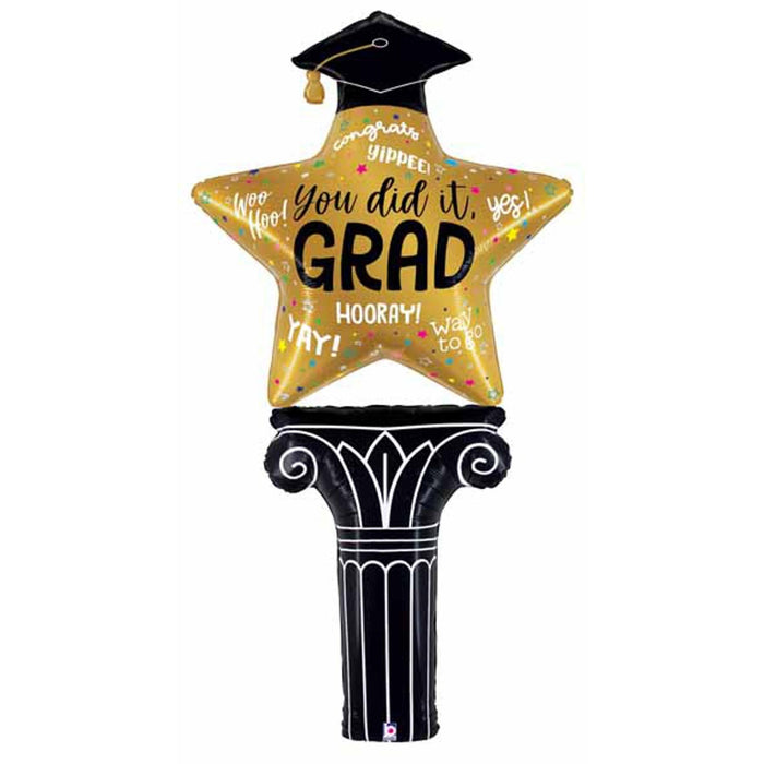 "Grad Star Column: 68" Giant Shape Decoration Pack"