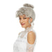 Grey Gibson Girl Wig