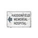 Haddonfield Memorial Hospital Signs - Halloween Movie Décor