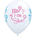 "He? Or She?" Gender Reveal Balloons (50 Pack)