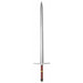 "High-Quality Steel Sword With Durable Scabbard"