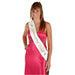 Homecoming Court Satin Sash - 33"X4"