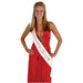 "Homecoming Queen Satin Sash - 33"X4""