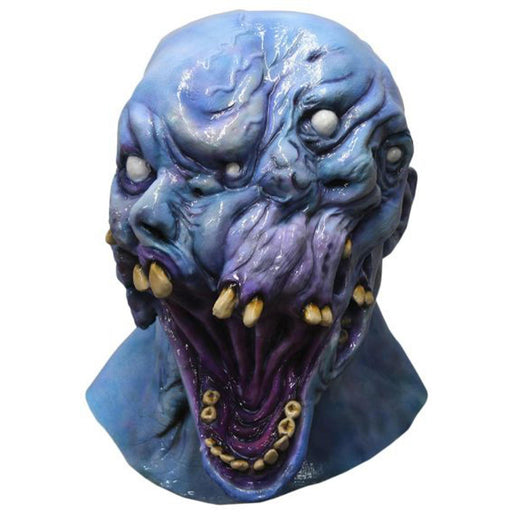 "Horror-Inspired Gray Matter Creature Mask"