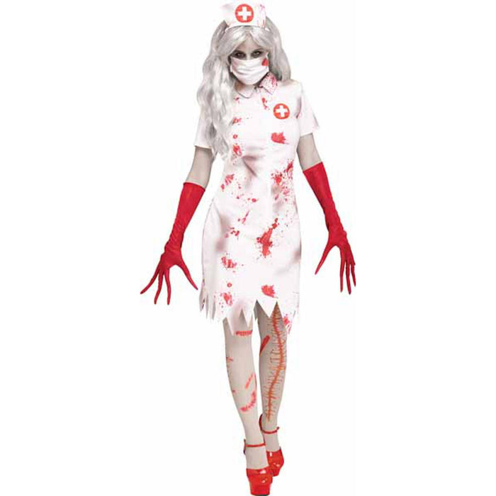 Horror Nurse Costume For Ladies (Sizes 2-8)