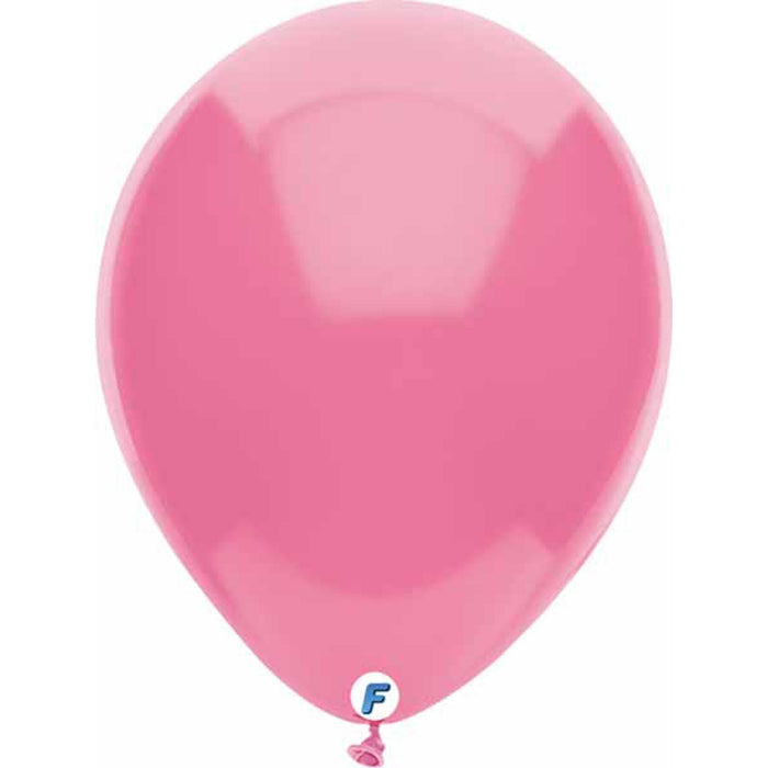 "Hot Pink Latex Balloons - Pack Of 15 (12 Inches)"