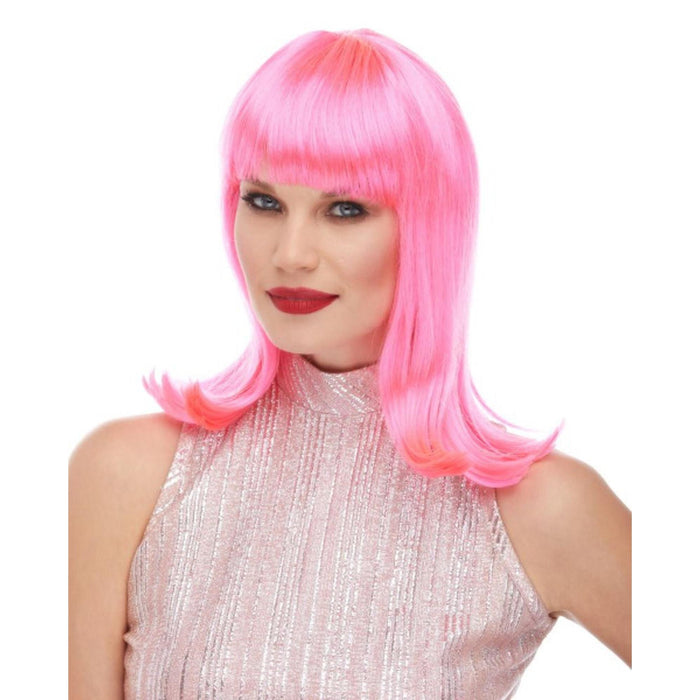 Hot Pink Peggy Sue Wig.