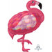 Iridescent Flamingo Balloon - 33" Shape P45 Pkg