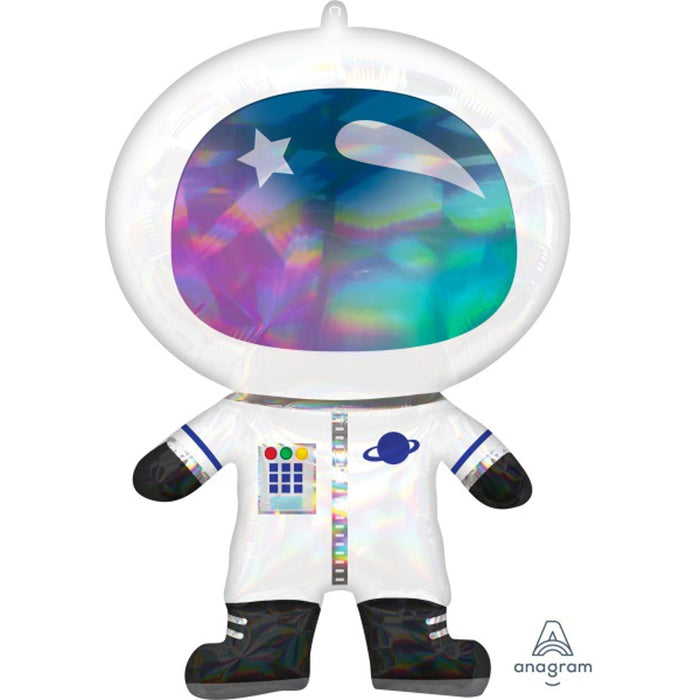 Iridescent Astronaut 30" Balloon Package