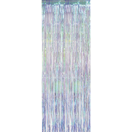 "Iridescent Fringe Curtain - 1 Ply (1/Pkg)"