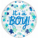 "It'S A Boy Stars" Clearz Balloon Bundle - 18" G20 Pkg