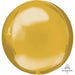 Jumbo Gold Orbz 21" Balloons (Mult Of 3 Only)