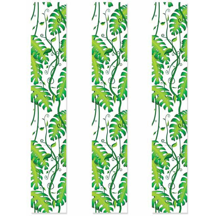 "Jungle Vines Party Panels For A Lush Tropical Setting"