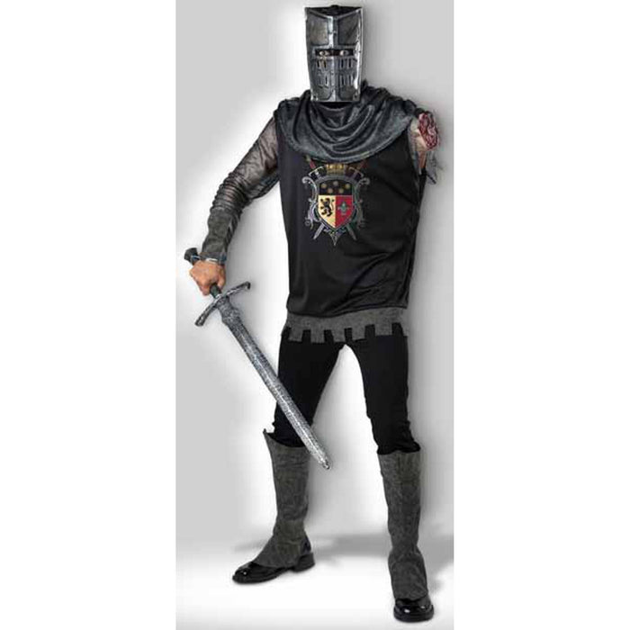 Knight Adult Black Men'S Medium Costume